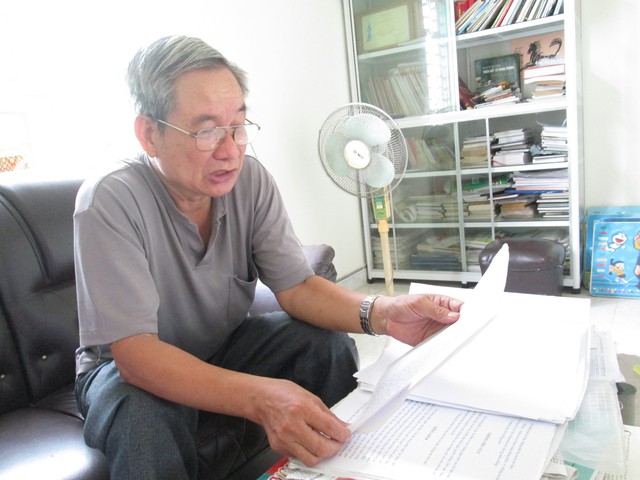 Ông Bùi Văn Phẩm, người dày công lưu giữ những truyện cười Văn Lang.