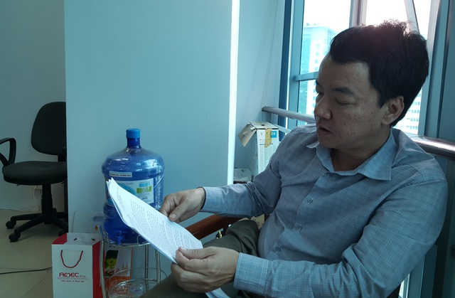 Ông Ngô Thái Nam, Phó chi cục trưởng Chi cục bảo vệ môi trường Hà Nội.
