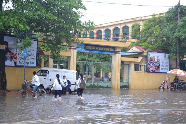 
Các phương tiện lưu thông trên phố đều bị chết máy

 
