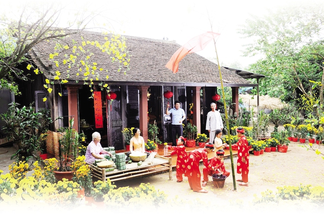 Lưu giữ những phong tục quý ngày Tết - một nét đẹp văn hóa Việt. Ảnh: K.T