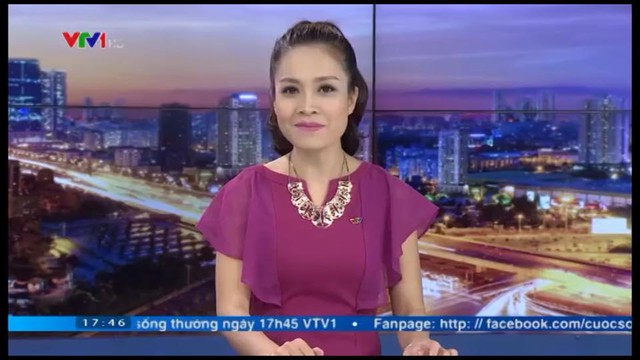 
BTV Hoàng Trang trên sóng VTV
