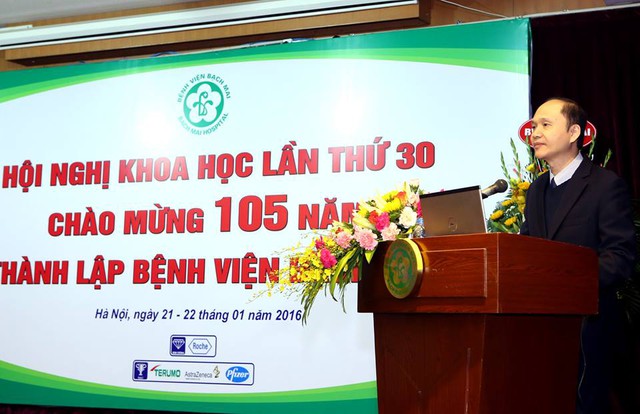 
GS.TS Lê Quang Cường - Thứ trưởng Bộ Y tế phát biểu tại Hội nghị. (Ảnh: BM)
