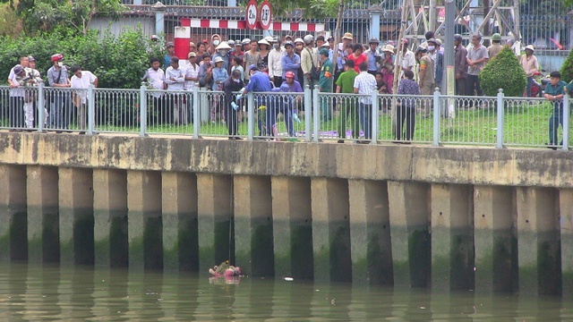 Trong tháng 2/2015, hàng chục thi thể chết trôi sông đã được phát hiện tại TP.HCM.