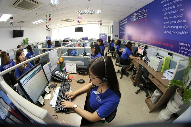 Tổng đài dịch vụ công TP Đà Nẵng tiếp tục mở kênh tra cứu điểm thi tuyển sinh vào lớp 10...Ảnh: Đ.H
