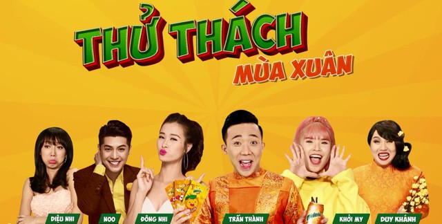 NonameBộ Mirinda Sticker đang &ldquo;l&agrave;m mưa l&agrave;m gi&oacute;&rdquo; trong&nbsp; clip thử th&aacute;ch m&ugrave;a xu&acirc;n &nbsp;d&agrave;nh cho h&agrave;ng loạt sao Việt
