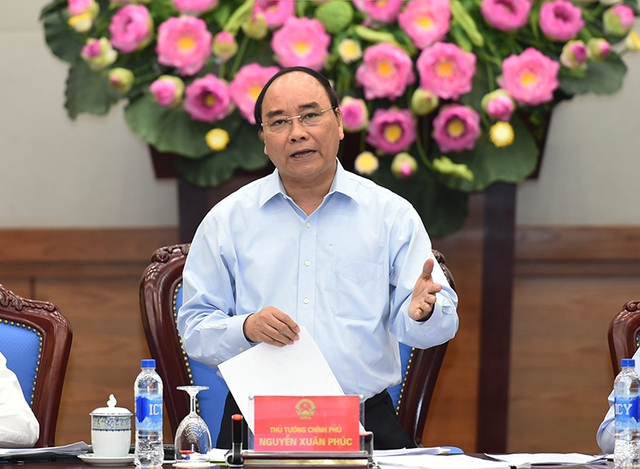 Theo Thủ tướng Nguyễn Xuân Phúc, cả hệ thống chính trị phải vào cuộc về ATTP. Ảnh CP