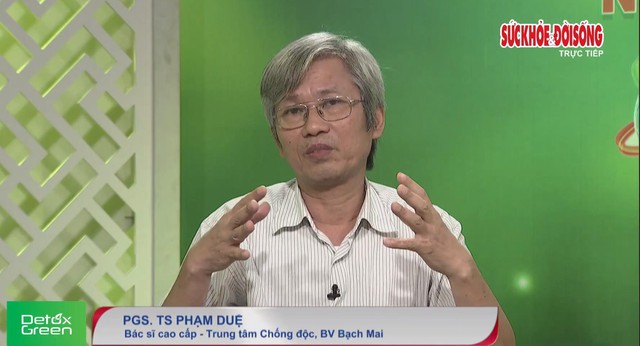 PGS.TS Phạm Duệ nhắn gửi đến độc giả: “Chúng ta phải chủ động phòng ngừa ung thư hơn là khi phát hiện bệnh thì đã quá muộn”