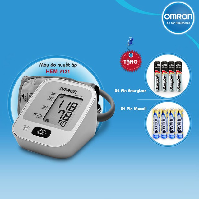 Máy đo huyết áp Omron thương hiệu duy nhất được hội tim mạch Việt Nam KHUYÊN DÙNG