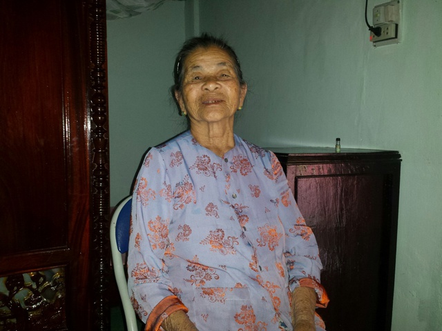 Bà Phạm Thị Kiếp kể lại chuyện anh Trương Công Bá sang hỏi cưới con gái mình.