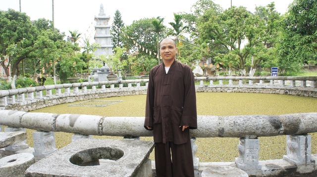 Thầy Thích Thanh Thắng. Ảnh: T.D