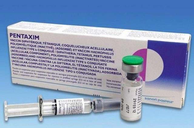 
5.500 liều vaccine Pentaxim sắp được Trung tâm Y tế dự phòng Hà Nội mở bán. Ảnh minh họa
