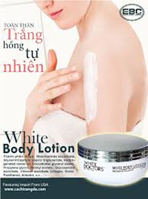 L&agrave;n da trắng hồng với kem dưỡng da White Doctors 2