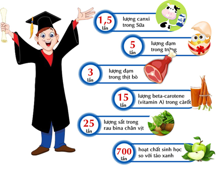 Tảo mặt trời spirulina- Dinh dưỡng tự nhi&ecirc;n cho sĩ tử 1