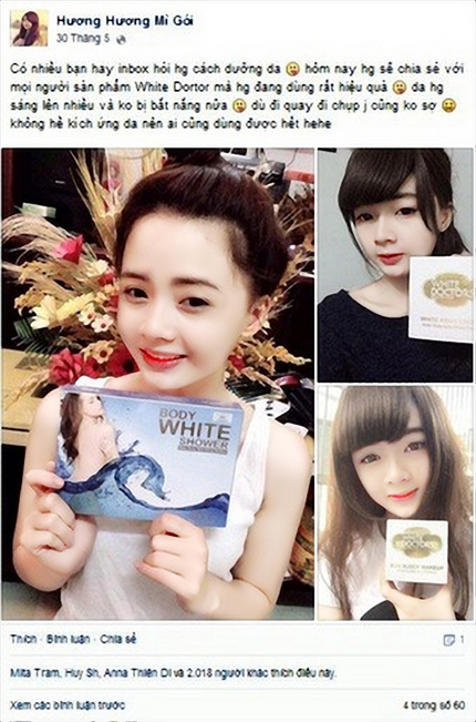 Cảnh báo nguy cơ cho làn da của mẹ nào sử dụng mỹ phẩm White Doctors 4