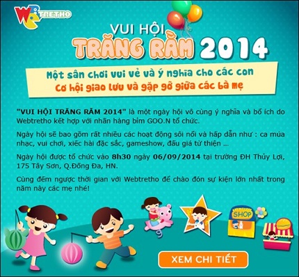 Vui H&ocirc;̣i Trăng Rằm 2014  - Vui chơi còn được quà! 1