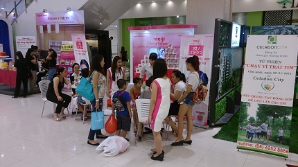 Sự kiện d&ugrave;ng thử sản phẩm Amino Collagen của h&atilde;ng Meiji Nhật Bản 11