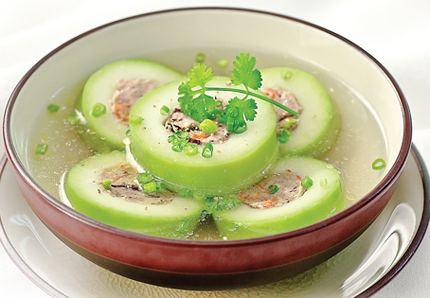 Canh bí đao dồn thịt 1