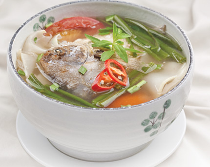 Canh cá rau muống 1