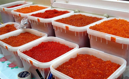 'Vàng đỏ' đặc sản Nga được chế biến như thế nào? 1 'Vàng đỏ' đặc sản Nga được chế biến như thế nào? 1