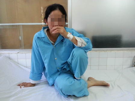 Người phụ nữ bị người t&igrave;nh bắn thẳng v&agrave;o mặt đ&atilde; qua cơn nguy hiểm 1