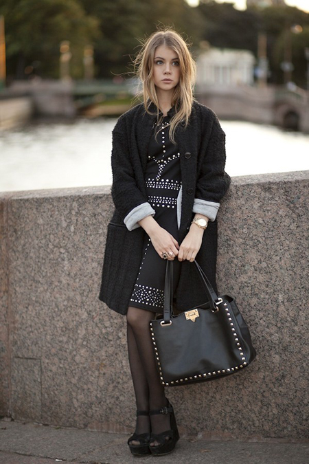 Chọn &aacute;o kho&aacute;c chuẩn theo d&aacute;ng người 11