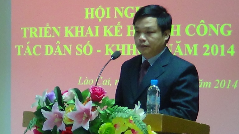 Lào Cai tổ chức Hội nghị triển khai kế hoạch công tác DS-KHHGĐ năm 2014 1