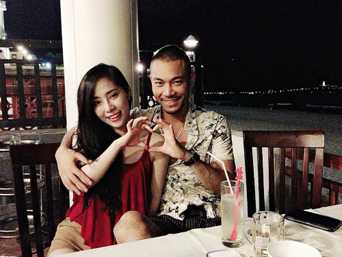 "Cá sấu chúa" Quỳnh Nga đón Valentine bằng nụ hôn say đắm 3