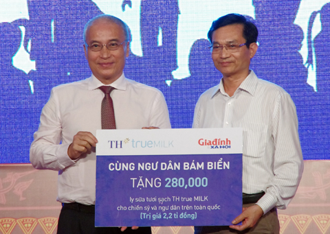 280.000 ly sữa đến với biển đảo 1