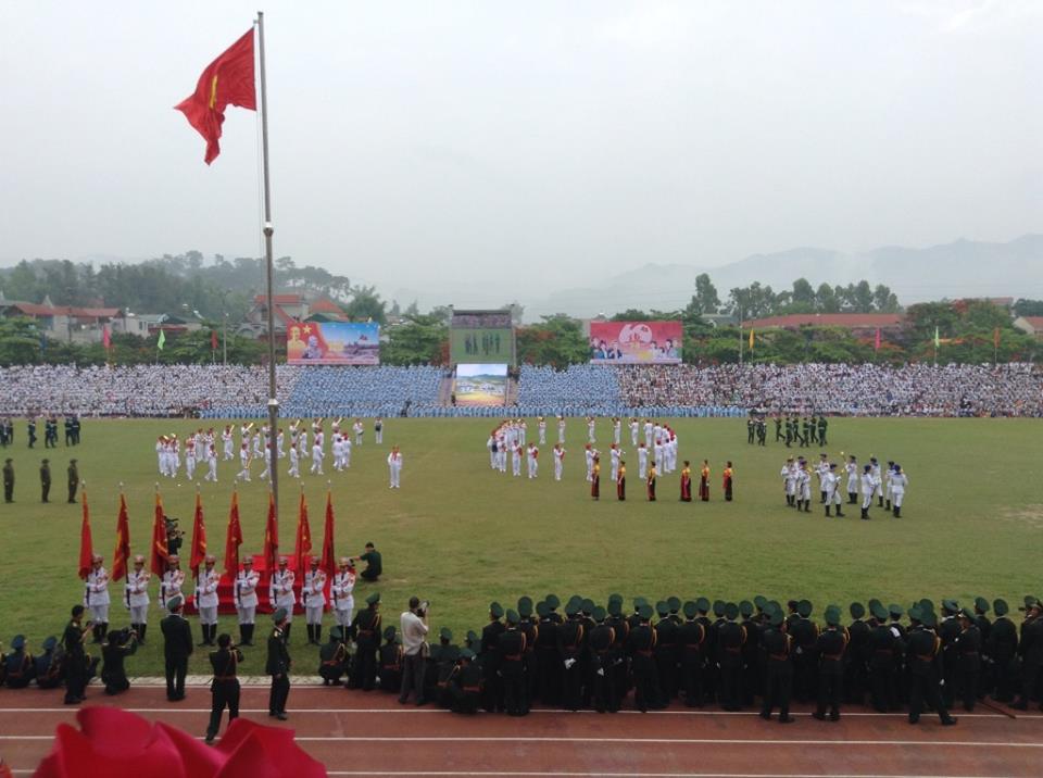 Sơ duyệt diễu binh 60 năm chiến thắng Điện Biên Phủ 23