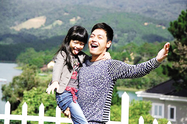 MC Phan Anh và con gái Bảo Anh (Ảnh nhân vật cung cấp).