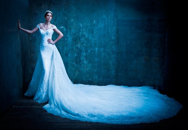 Lộng lẫy với xu hướng váy cưới 3D mới nhất