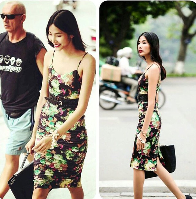 Sao nội ngoại đua nhau diện hoa văn tối m&agrave;u