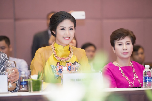 Hoa hậu Ngọc Hân cũng đảm nhiệm vai trò giám khảo của cuộc thi năm nay