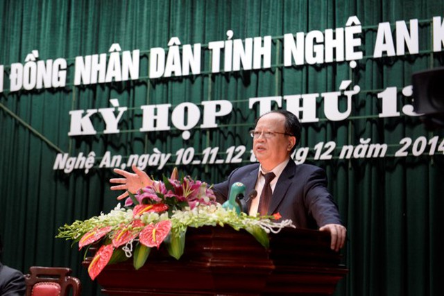 Ông Nguyễn Văn Độ - Giám đốc Sở KH&ĐT giải trình