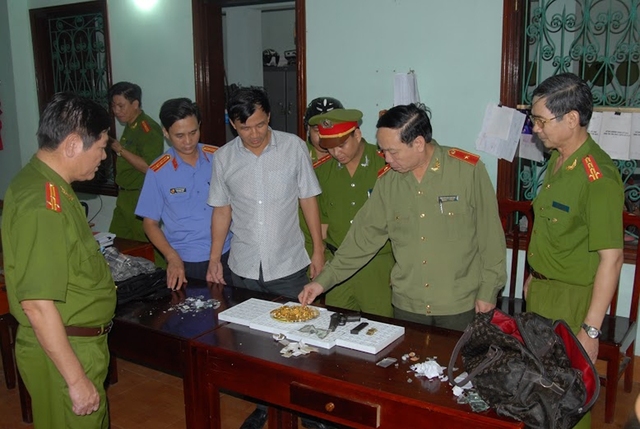 Thiếu tướng Nguyễn Văn Khuông, Giám đốc Công an tỉnh Hà Nam trực tiếp chỉ đạo vụ án. Ảnh: TG