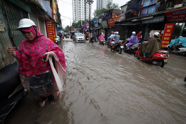 mưa lớn, ngập lụt, Hà Nội, Thái Bình, Nam Định