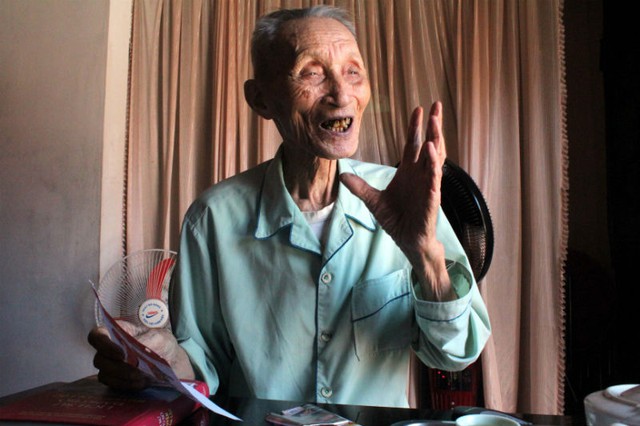 Hà Tĩnh, kí ức, cụ già 100 tuổi