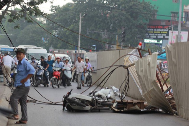 Hiện trường vụ tai nạn