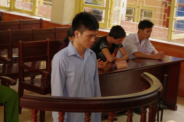 Bị cáo Lý Nguyễn Chung bị TAND tỉnh Bắc Giang tuyên phạt 12 năm tù. 
	Ảnh: Xuân Thắng
