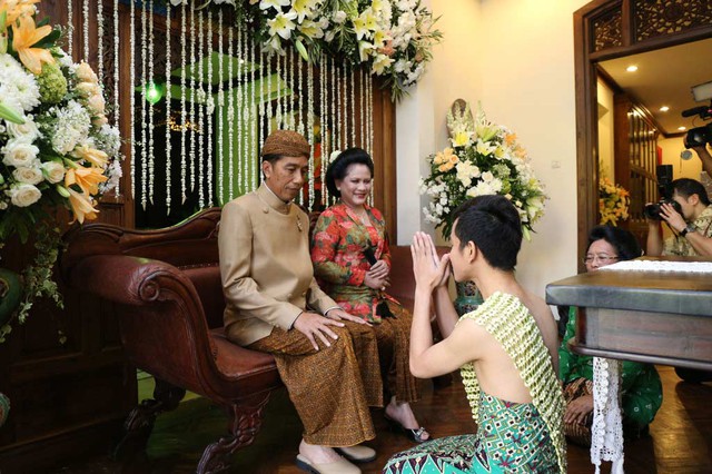 Indonesia, Tổng thống, đám cưới