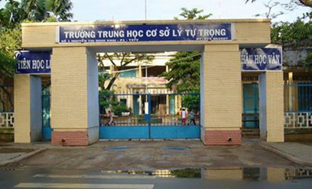 Trường Lý Tự Trọng, nơi nữ sinh P. bị bạn cùng lớp đánh hội đồng, bạn khác lớp quay clip khiến cộng đồng phẫn nộ.