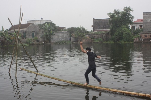 Cầu thùm trò chơi dân gian độc đáo của người dân My Xuyên