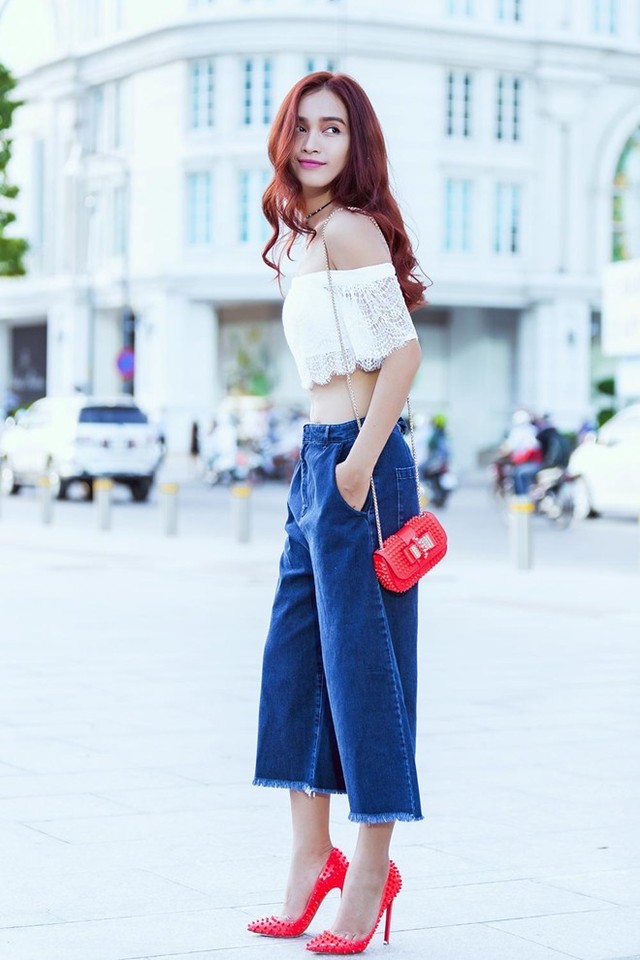 Ái Phương gỡ mác sến với 5 set đồ street style hiện đại