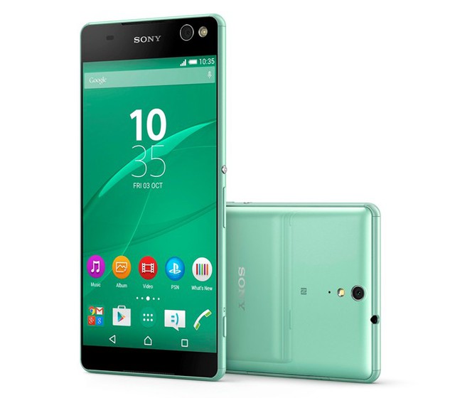 Sony Xperia C5 Ultra: Được mệnh danh là smartphone tự sướng tốt nhất. Xperia C5 Ultra có màn hình 6 inch, tuy nhiên viền màn hình mỏng khiến thiết bị không lớn hơn nhiều so với thiết bị màn hình 5,5 khác. Model dùng chip MediaTek 64-bit 8 nhân tốc độ 1,7 GHz, RAM 2 GB, dung lượng lưu trữ 16 GB và pin 2.930 mAh.