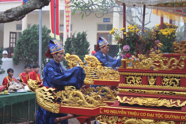 Lễ Kỳ Ph&uacute;c được phục dựng sau h&agrave;ng chục năm gi&aacute;n đoạn.	 Ảnh: T.G