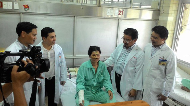 Đến hôm nay, bệnh nhân Châu Phú đã có thể cảm nhận cuộc sống như trước khi chị gặp tai nạn.
