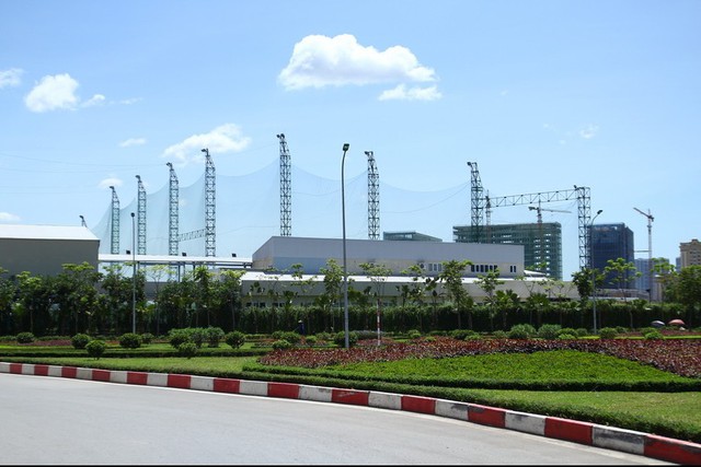 Quy mô hoành tráng của công trình tạm Tổ hợp tòa nhà khách sạn Dầu khí Việt Nam 