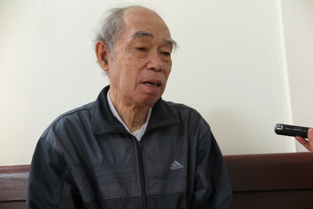 Ông Nguyễn Thanh tại phiên tòa ngày 25/3. 	Ảnh: Thanh Hà