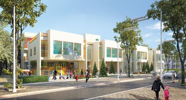 Goldsilk Complex đầu tư xây dựng khu nhà trẻ, trường học rộng gần 2.000 m2