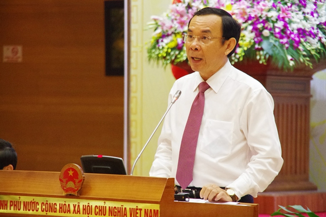 Bộ trưởng, Chủ nhiệm Văn phòng Chính phủ Nguyễn Văn Nên. Ảnh: Việt Nguyễn